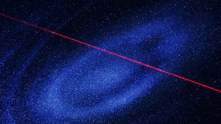 La NASA explicó el origen del rayo láser que llegó a la Tierra. Foto Unsplash.