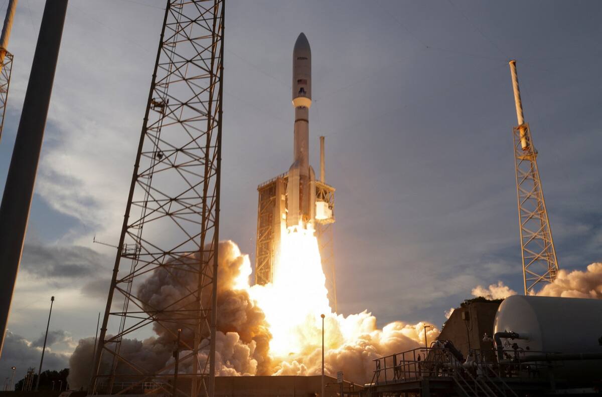 Amazon lanzó su primera tanda de satélites para el Proyecto Kuiper. Foto: Reuters/Joe Skipper