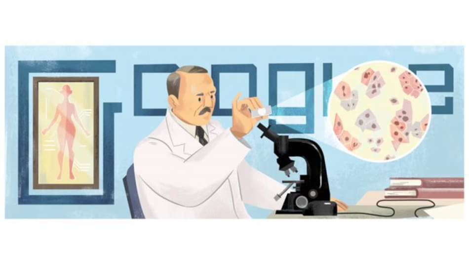 Georgios Papanikolaou - Doodle homenaje