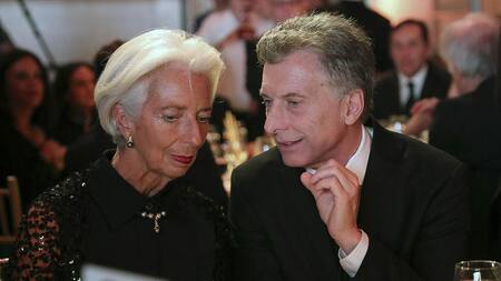 Macri - Lagrde FMI