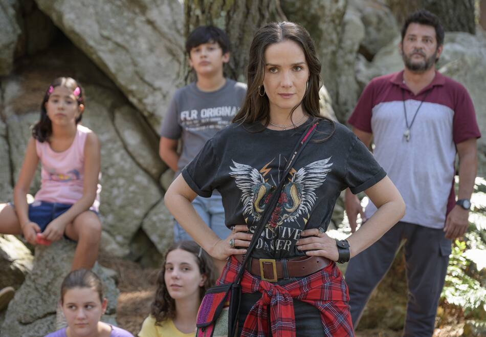 Campamento con mamá. Foto: Netflix.