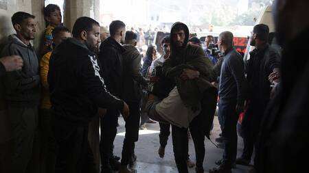 Miles de muertos en la Franja de Gaza. Foto: Reuters