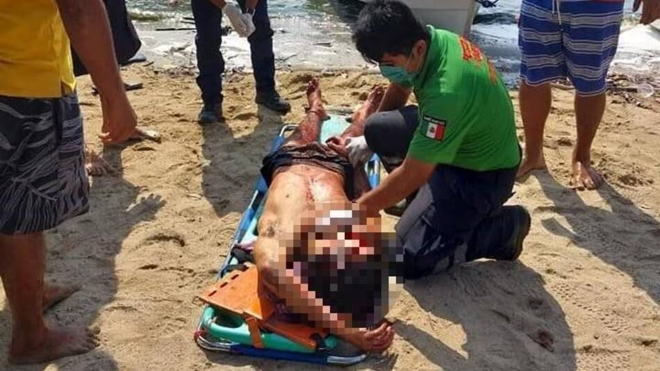 Tres argentinos fueron brutalmente atacados en México. Foto: Twitter: @azucenau.