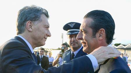 Presidente argentino Mauricio Macri y Carlos Magariños, embajador argentino en Brasil renunciante, política, NA