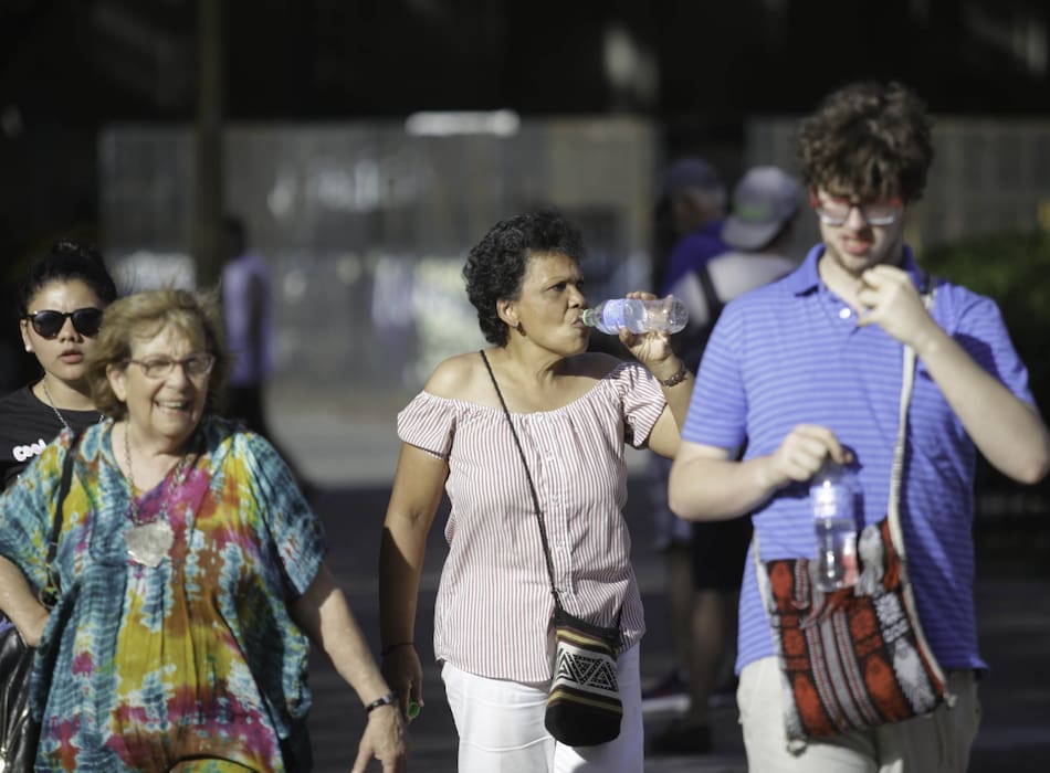 Clima, calor, ola de calor, verano. Foto: NA.