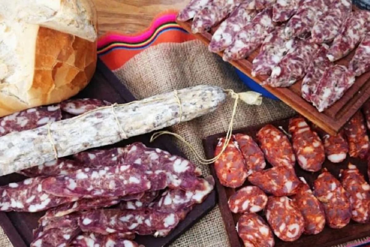Fiesta Nacional del Salame Quintero en Mercedes. Foto: NA