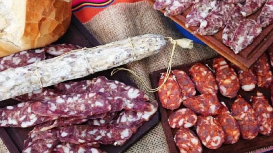 Fiesta Nacional del Salame Quintero en Mercedes. Foto: NA