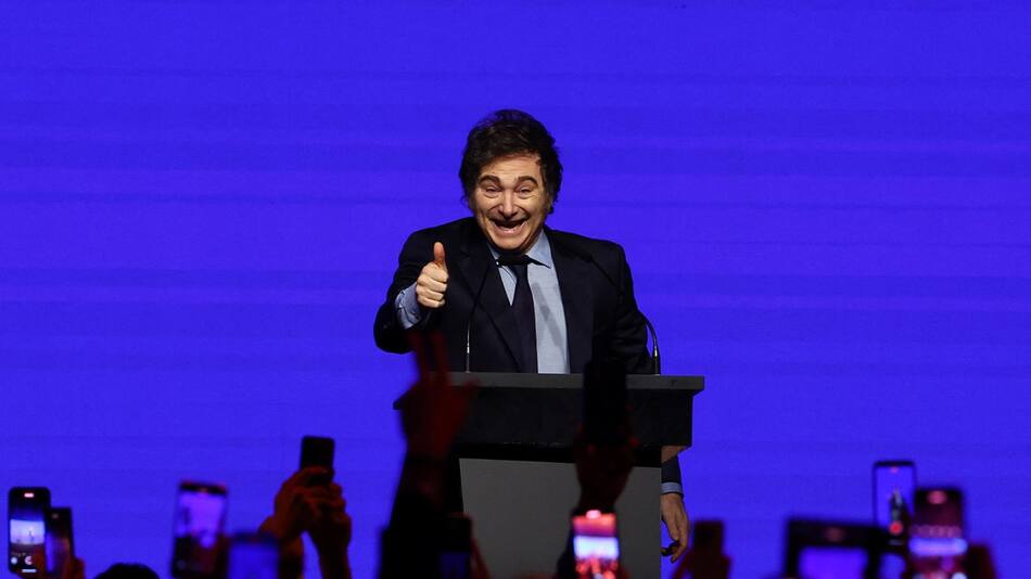 Javier Milei. Foto: Reuters
