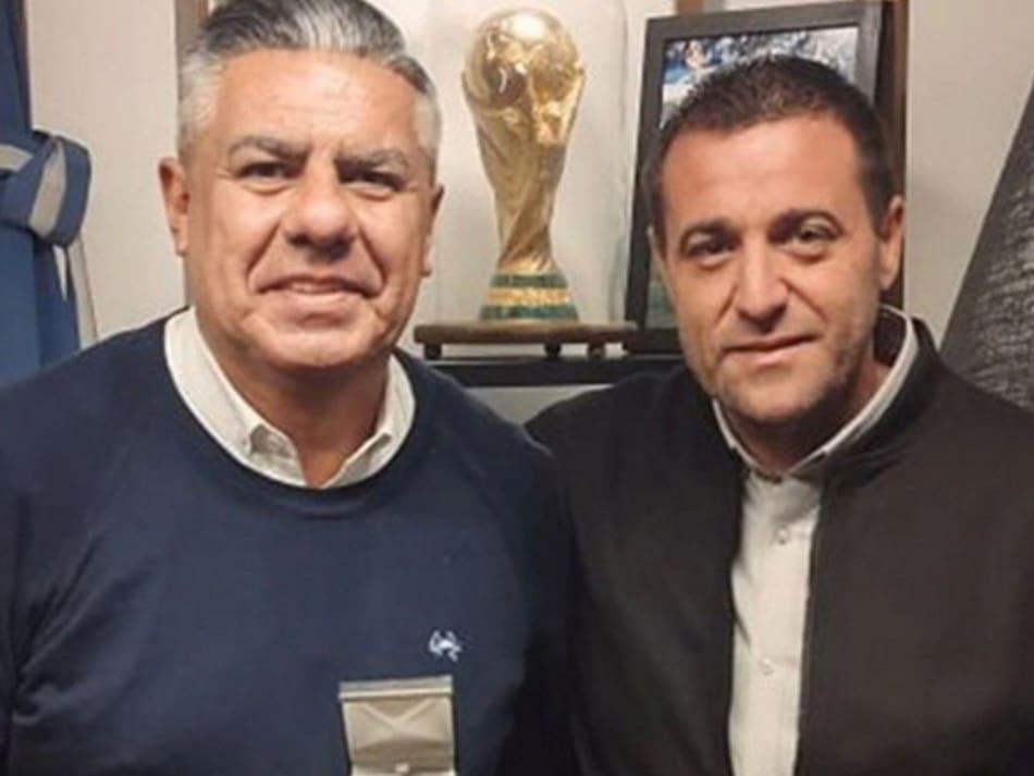 Claudio Chiqui Tapia y Pablo Toviggino