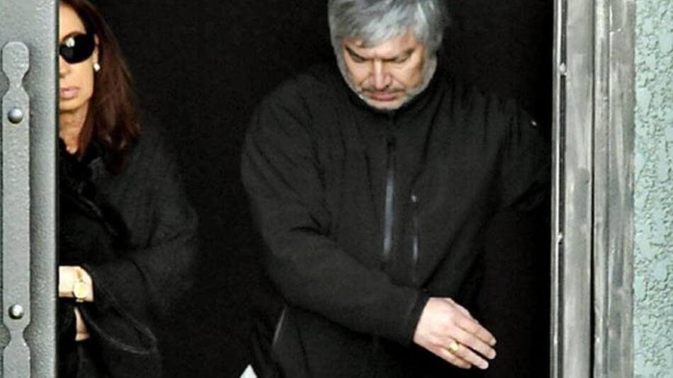 Cristina Kirchner y Lázaro Báez