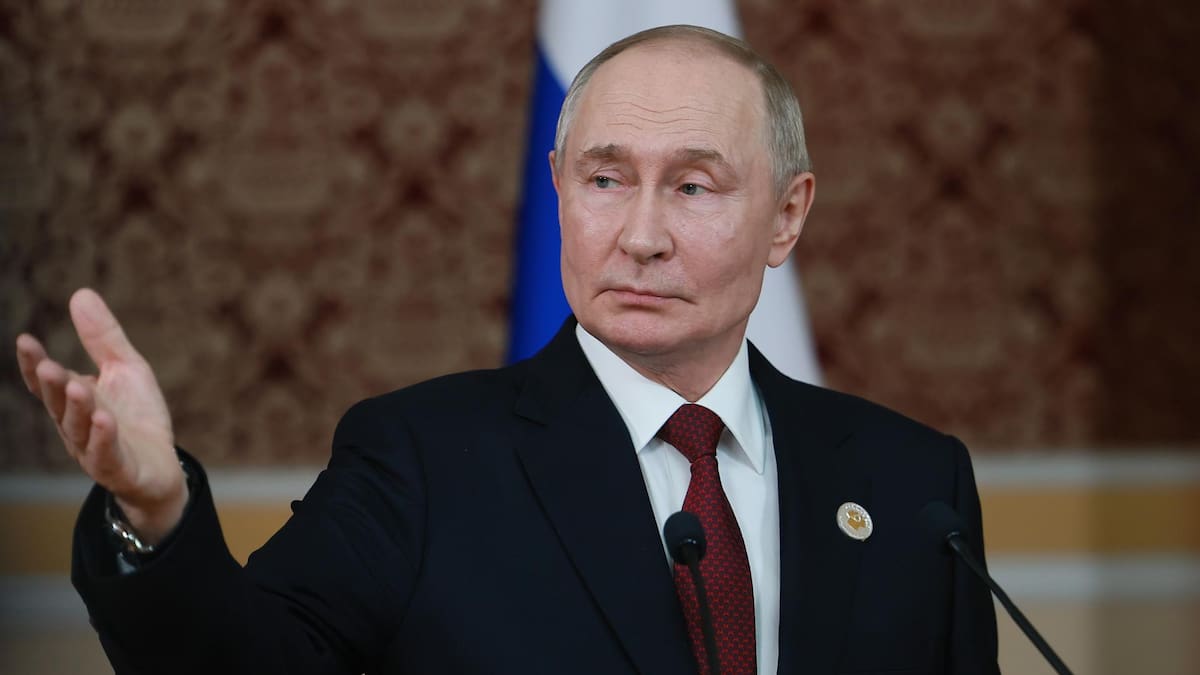 Vladimir Putin, presidente de Rusia.