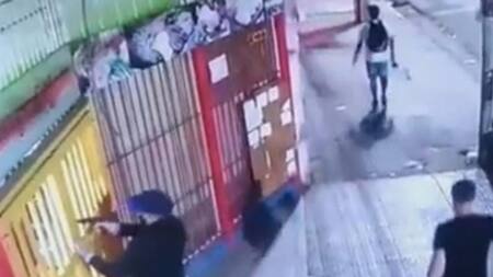 Ataque a tiros a supermercado chino en Morón.