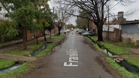 Lugar del crimen en Rosario. Foto: Google Maps.