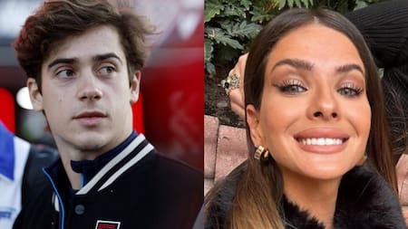 Franco Colapinto y la China Suárez. Foto: Reuters - Instagram.