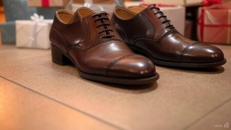 La tradición de dejar zapatos para recibir regalos el 6 de enero. Foto: Grok.