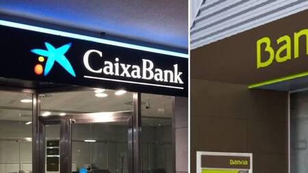 Caixabank y Bankia, bancos de España