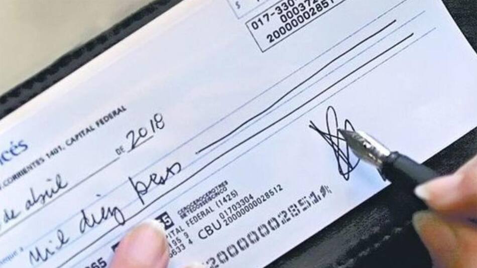 Impuesto al cheque - Economía