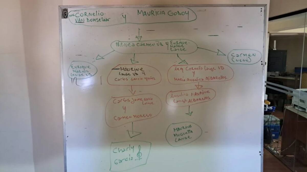 Árbol genealógico de Charly García