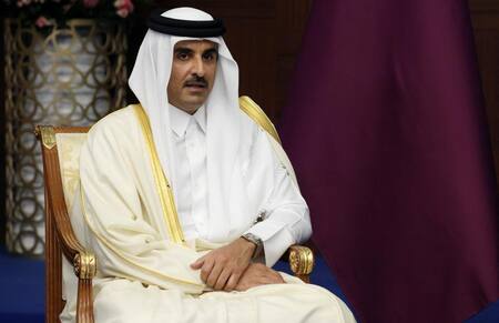 Emir de Qatar. Foto: Reuters.