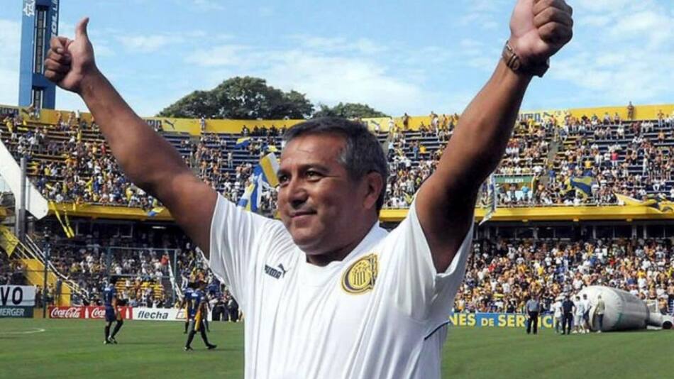 Omar Palma, histórico jugador de Rosario Central. Foto: X @MundoCentralOf.