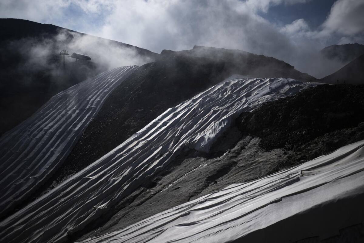Alpes suizos. Foto: EFE.