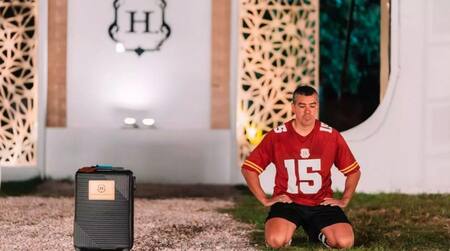 Walter Queijeiro eliminado del reality. Foto: eltrecetv.