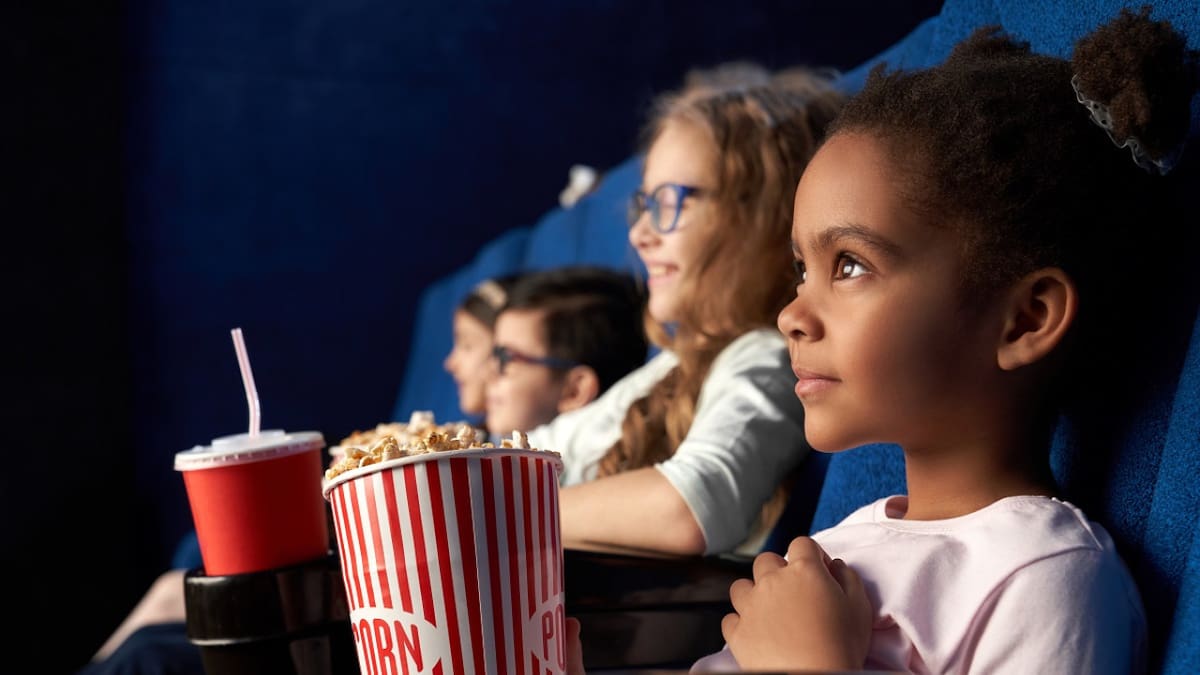 Cine; película; niños. Foto: Freepik.