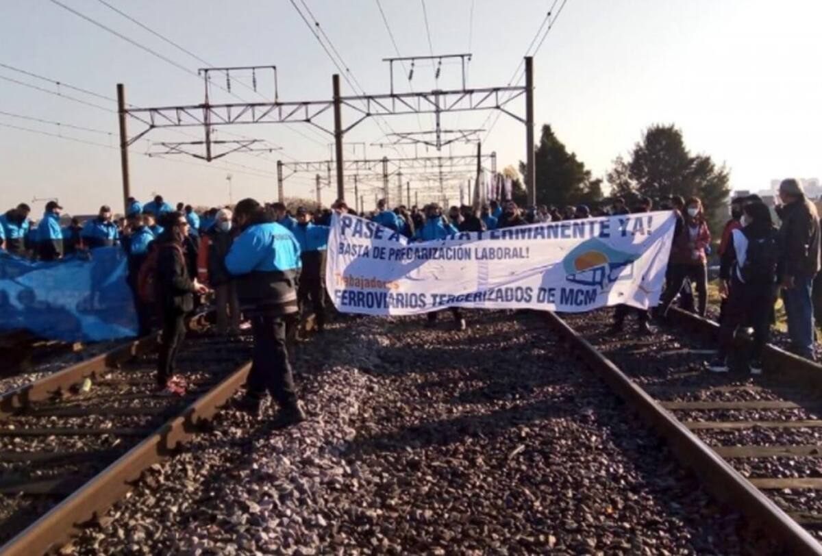 Tren Roca, protesta, corte de vías, NA