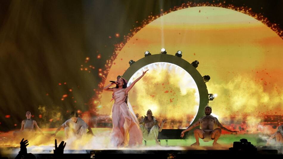 Eden Golan, representante israelí en Eurovisión 2024. Foto: Reuters.