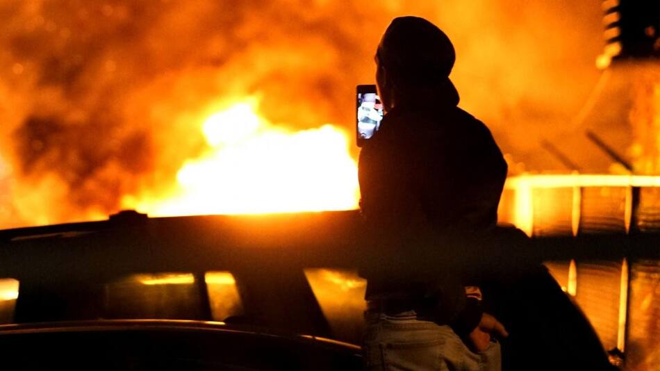 Violentas protestas en Detroit por el crimen de George Floyd