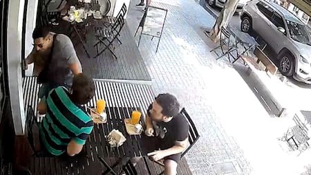 Violento robo en Quilmes. Foto: captura de video