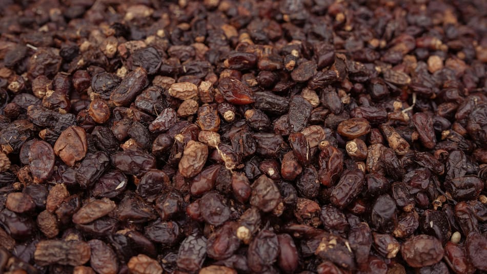 Pasas de uvas.