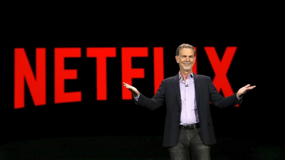 Reed Hastings, exCEO de Netflix. Foto: REUTERS