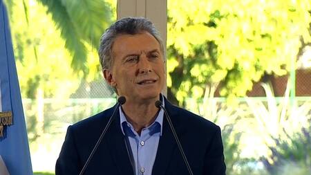 Conferencia de Mauricio Macri - Quinta de Olivos