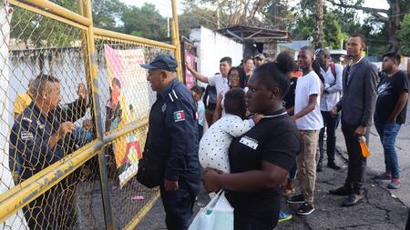 La ola migratoria en Centroamérica sobrepasa las capacidades de los entes humanitarios. Foto: EFE