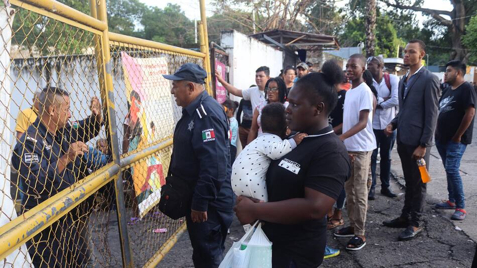 La ola migratoria en Centroamérica sobrepasa las capacidades de los entes humanitarios. Foto: EFE