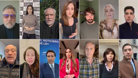 Comunicadores argentinos piden la liberación de periodistas en Venezuela.