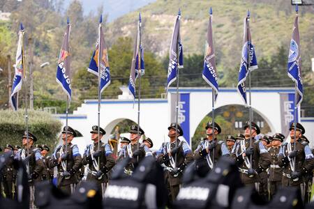 Policía Nacional de Ecuador. Foto: Reuters.