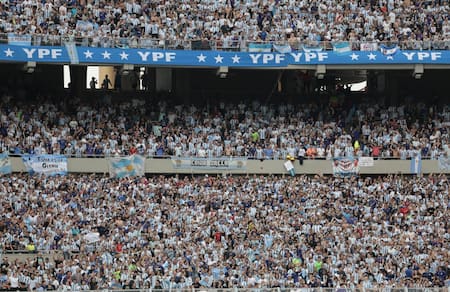 Previa Argentina vs. Panamá. Foto: EFE.