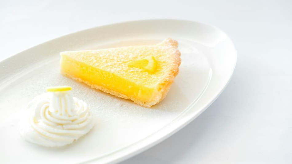 postre de limon. Fuente: Unsplash