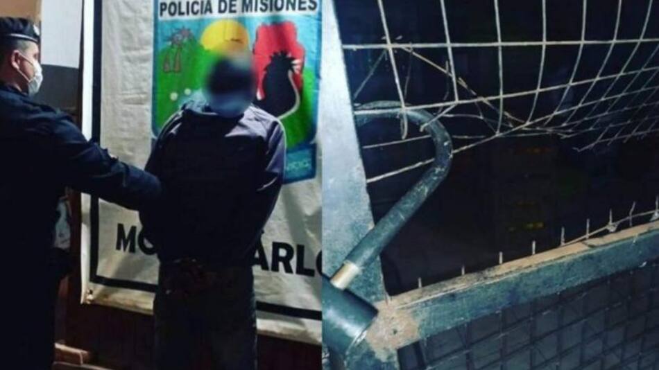 Entró a robar a una despensa en Misiones y lo detuvieron cuando se quedó tomando. Foto: NA.