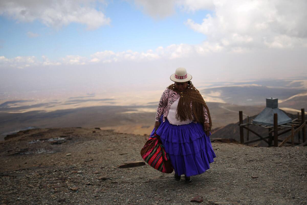 Sequía en Bolivia. Foto: EFE.
