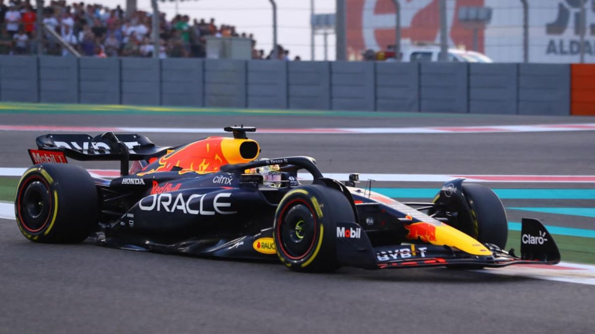 Max Verstappen; ganador en Abu Dhabi. Foto: Reuters.