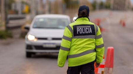 Control policial en Río Negro por el Eclipse