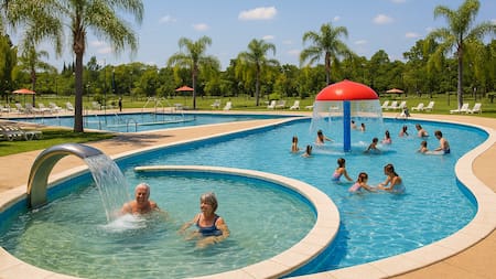 El parque termal argentino ideal para jubilados y chicos: relax, naturaleza y actividades para toda la familia