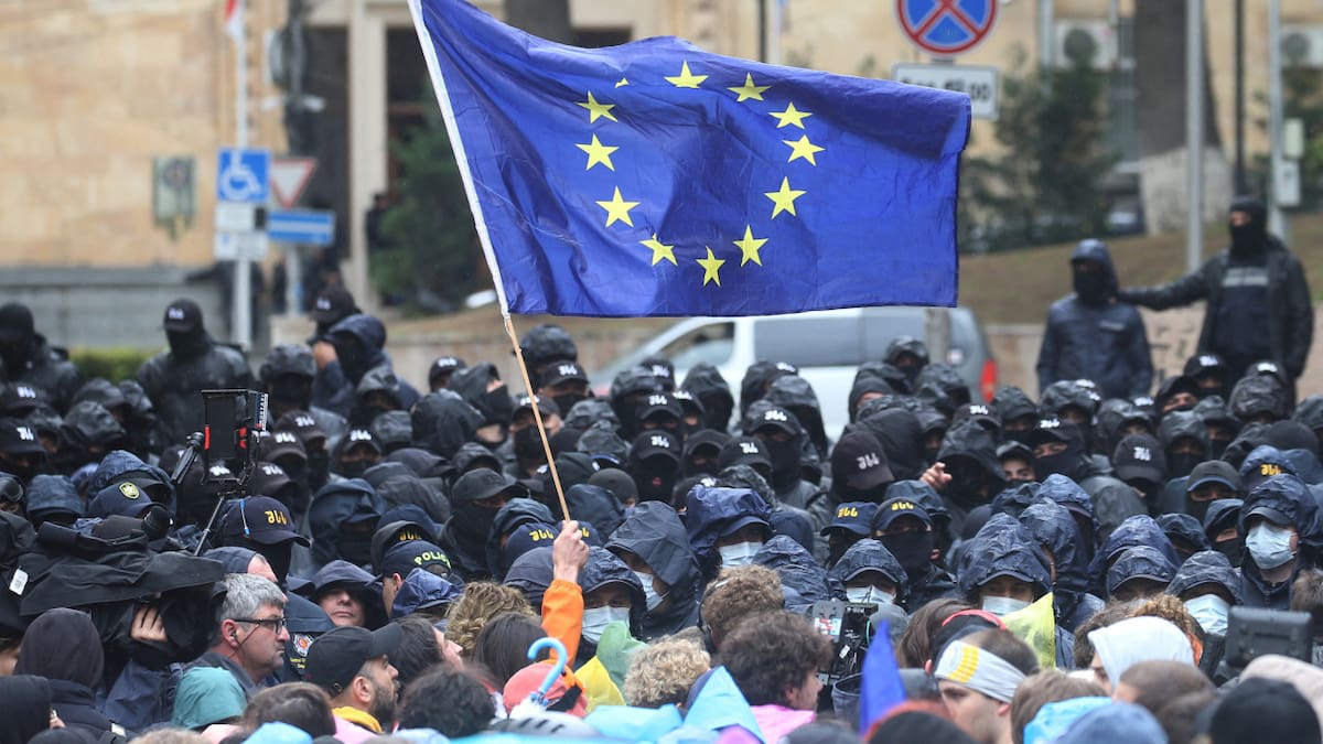 Bandera de la Unión Europea. Foto: Reuters.