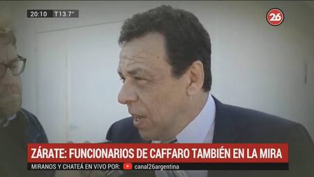 Osvaldo Cáffaro, intendente de Zárate