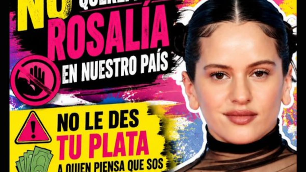 Polémica con Rosalía: compartió un video celebrando la derrota de Argentina en el Mundial y quieren boicotear sus shows en Buenos Aires