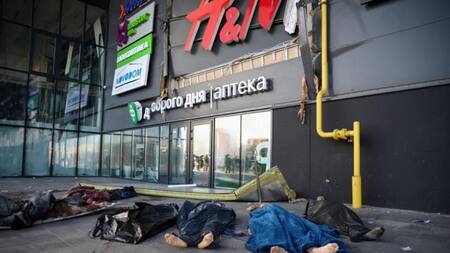 Conflicto entre Rusia y Ucrania, bombardeo a centro comercial, NA