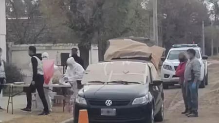 Crimen de un bebé en la localidad pampeana de Quetrequén. (Foto: gentileza El Diario de La Pampa).